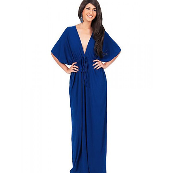 Women's Casual/Daily Sexy Ruched Slim Pl...